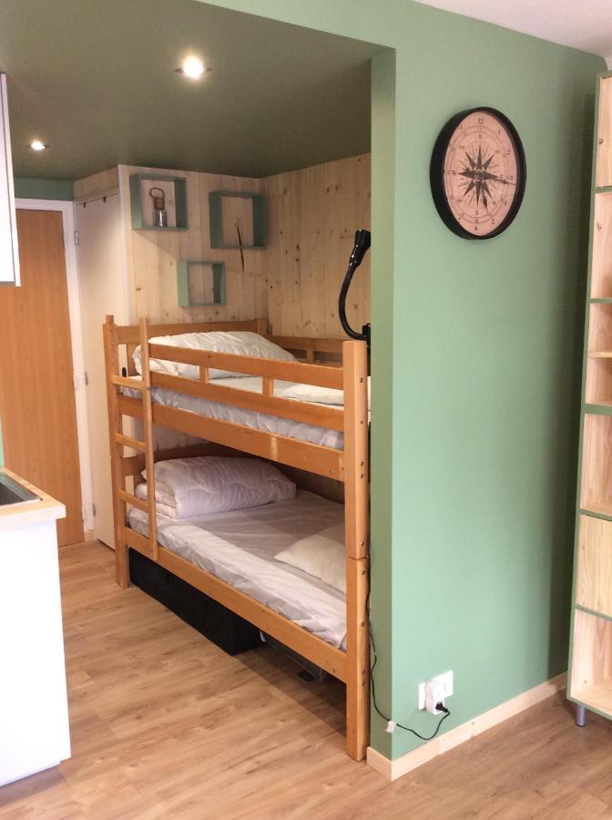 Les Obiones, Vue Laterale Mer, Fort Mahon Plage, Magnifique Studio Cabine 4P, Avec Balcon , Parking Prive Gratuit, Wifi, Classe 2 Etoiles, Exposition Plein Sud En Baie De Somme 外观 照片