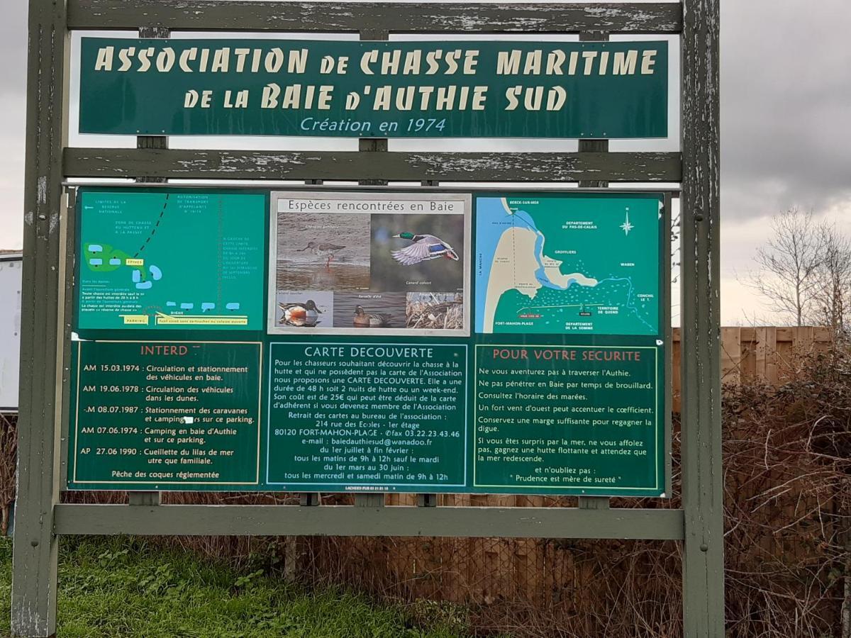 Les Obiones, Vue Laterale Mer, Fort Mahon Plage, Magnifique Studio Cabine 4P, Avec Balcon , Parking Prive Gratuit, Wifi, Classe 2 Etoiles, Exposition Plein Sud En Baie De Somme 外观 照片
