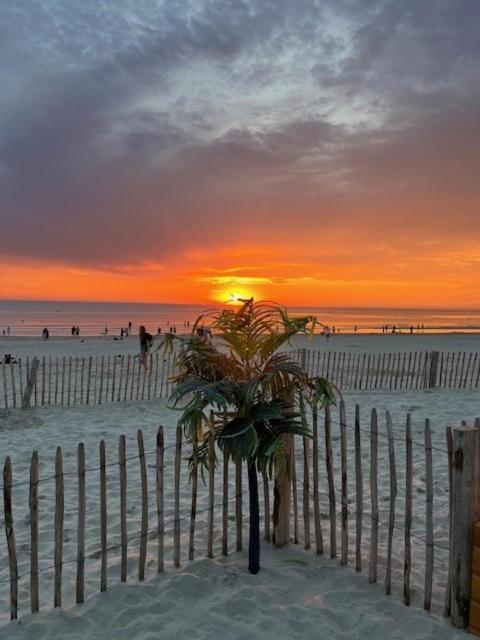 Les Obiones, Vue Laterale Mer, Fort Mahon Plage, Magnifique Studio Cabine 4P, Avec Balcon , Parking Prive Gratuit, Wifi, Classe 2 Etoiles, Exposition Plein Sud En Baie De Somme 外观 照片